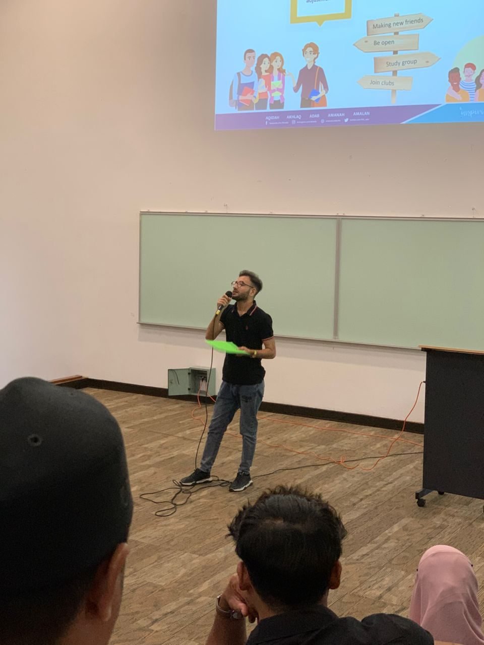 GOT students at a community learning event