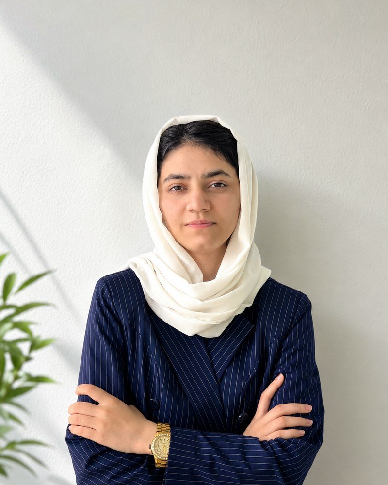 Portrait of Madiha Safi, Co-Founder & Chief Administrative Officer